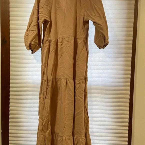 Zara linen blend dress - Picture 3 of 9